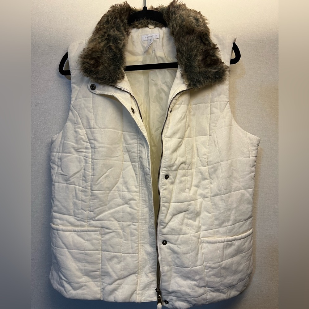 Charter Club Winter Puffer Vest with TAG